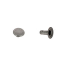 Lot de 100 PETITS rivets simple calotte en acier - 7x7x7 mm - 1271 - Vieux nickel