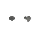 TRÈS PETITS rivets double calotte en acier - Têtes 6mm - Tige 6mm - 1378 - Canon de fusil