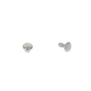 Très petits rivets double calotte en acier-diamètre 4.5 mm