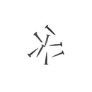 Lot de semences tapissier stérilisées bleuies biseautées - 13mm - Deco Cuir