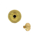 Concho à visser en laiton TEMPLIER - 13mm - Accessoire pour cuir