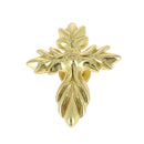 Concho décoratif fleur en forme de croix - Accessoire pour cuir