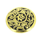 Concho à visser ROND Viking - 31mm - Laiton