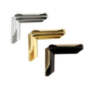 Coins métalliques pour sac - 23x23mm