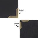 Coins en métal pour sac - 23x23mm