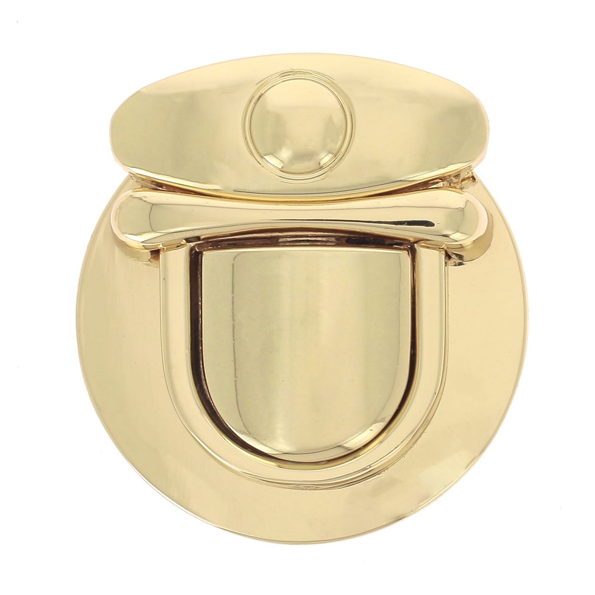 Fermeture cartable - TUCK - Fermoir pour sac doré clair