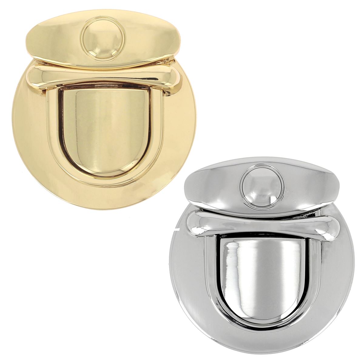 Fermetures de cartables - Fermoirs pour sacs doré ou nickelé