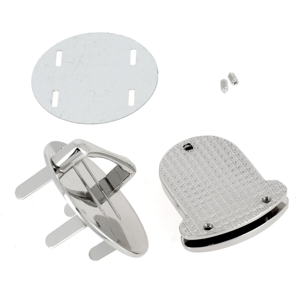 Fermoir de cartable à monter sur un sac en cuir