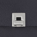 Fermoir pour sac CARRÉ - 19x19mm - Nickelé