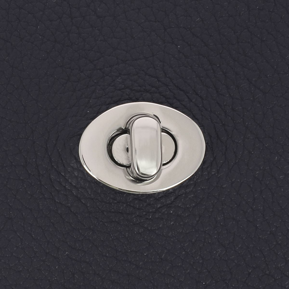 Fermoir tourniquet pour sac OVALE - 17x24mm - Nickelé