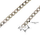 Chaîne de sac au mètre - Lima - Les 10 cm - Deco Cuir