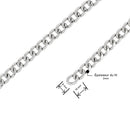 Chaîne de sac au mètre - Mexico - NICKELÉ - Les 10 cm - Deco Cuir