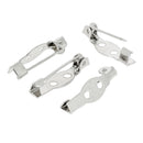 Support de broche en acier nickelé pour création de bijoux DIY