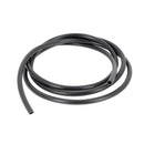 Jonc en PVC noir pour passepoil, diamètre 4 mm pour couture et décoration.