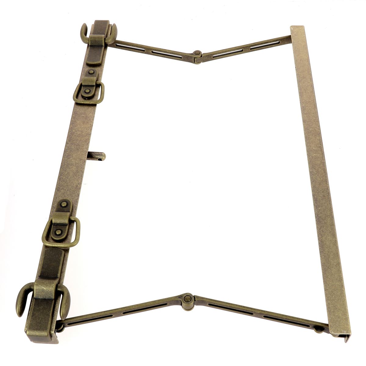 Fermoir sac docteur - Laiton vieilli - 35 cm