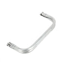 Fermoir tubulaire clic-clac en aluminium  pour sac - 19 mm