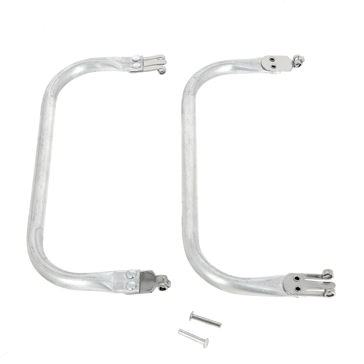 Fermoir tubulaire clic-clac en aluminium