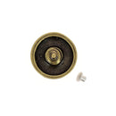 Concho à riveter - 25mm - LAITON SATINÉ