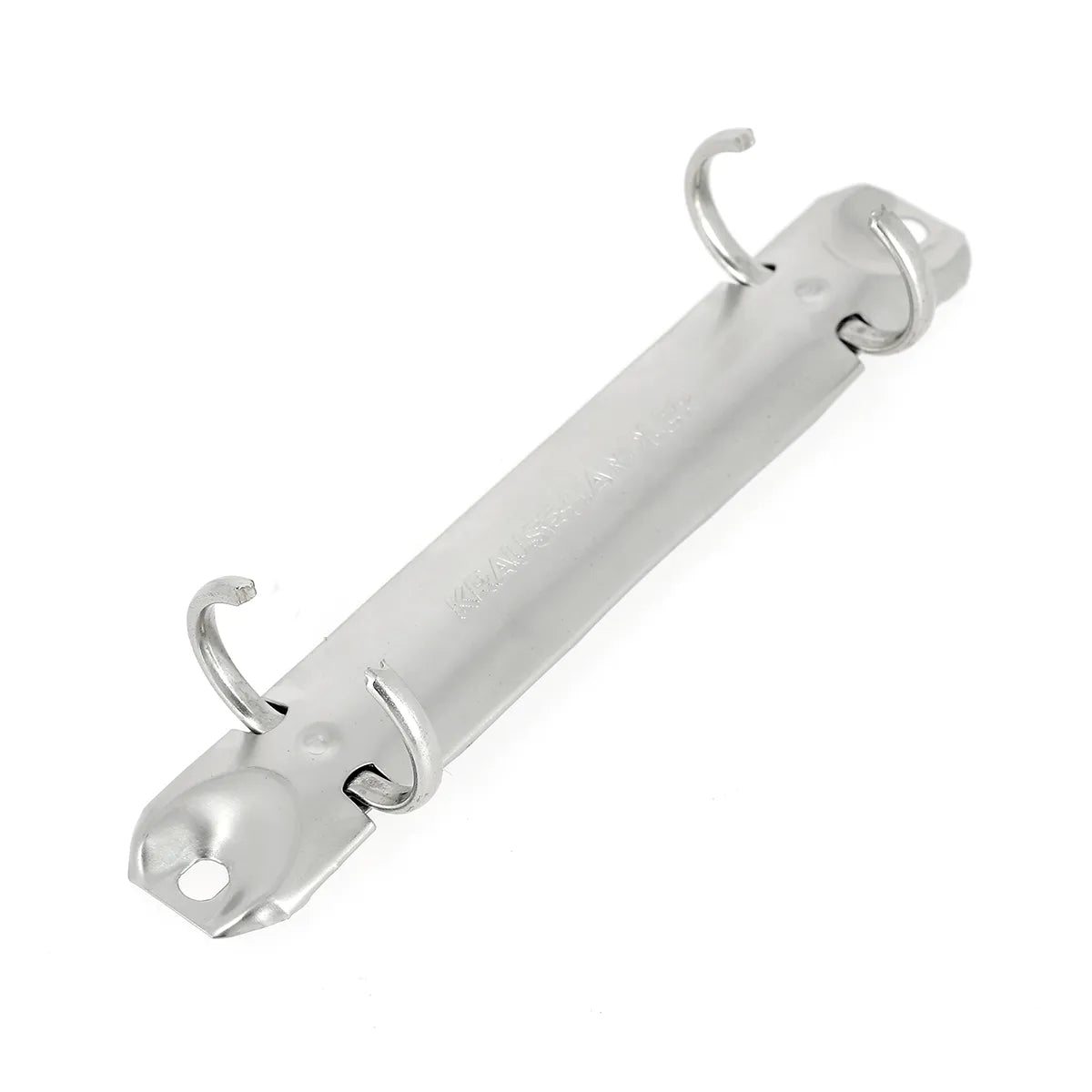 Mécanisme classeur 2 anneaux 14mm - Acier NICKELÉ