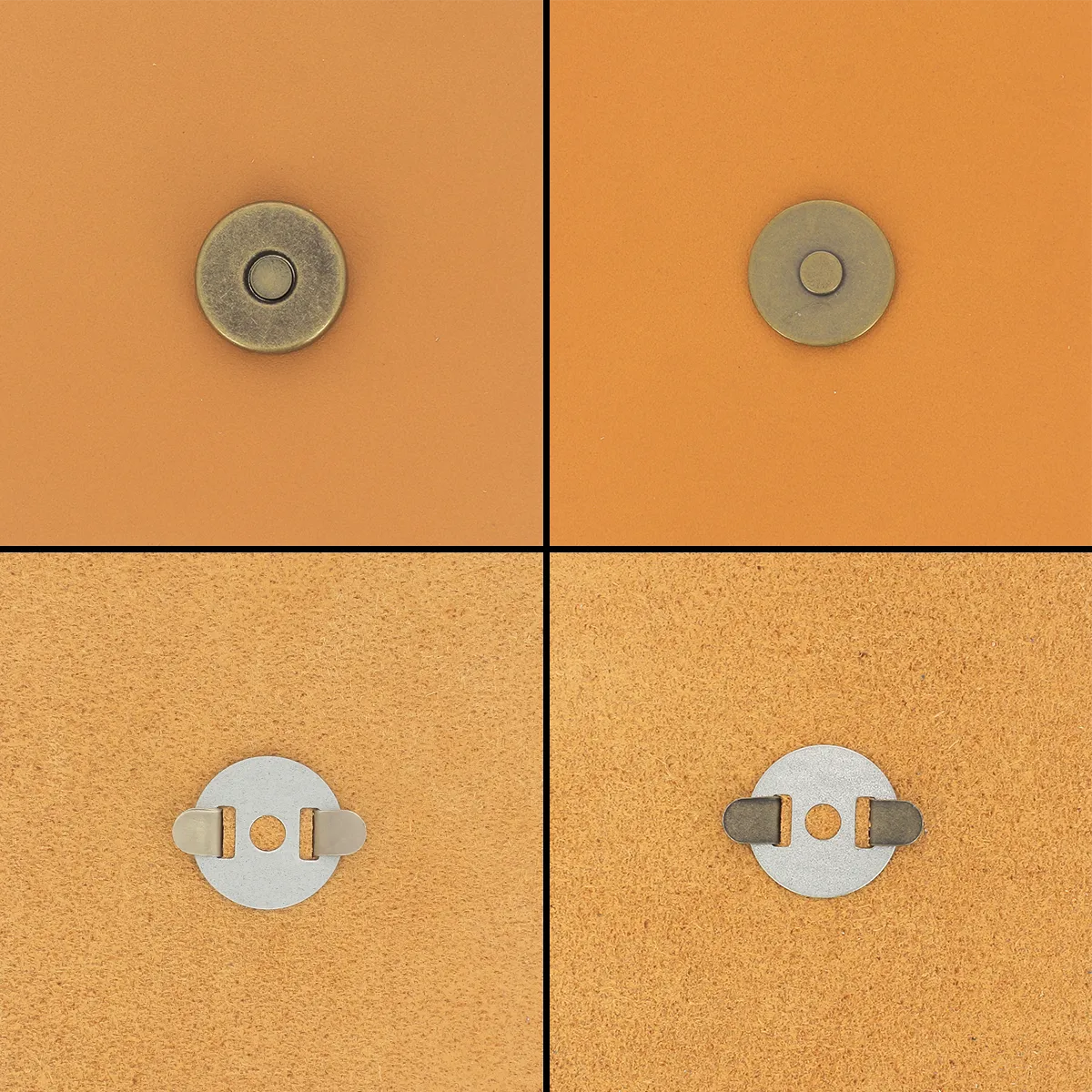 Fermoir magnétique ROND 18mm