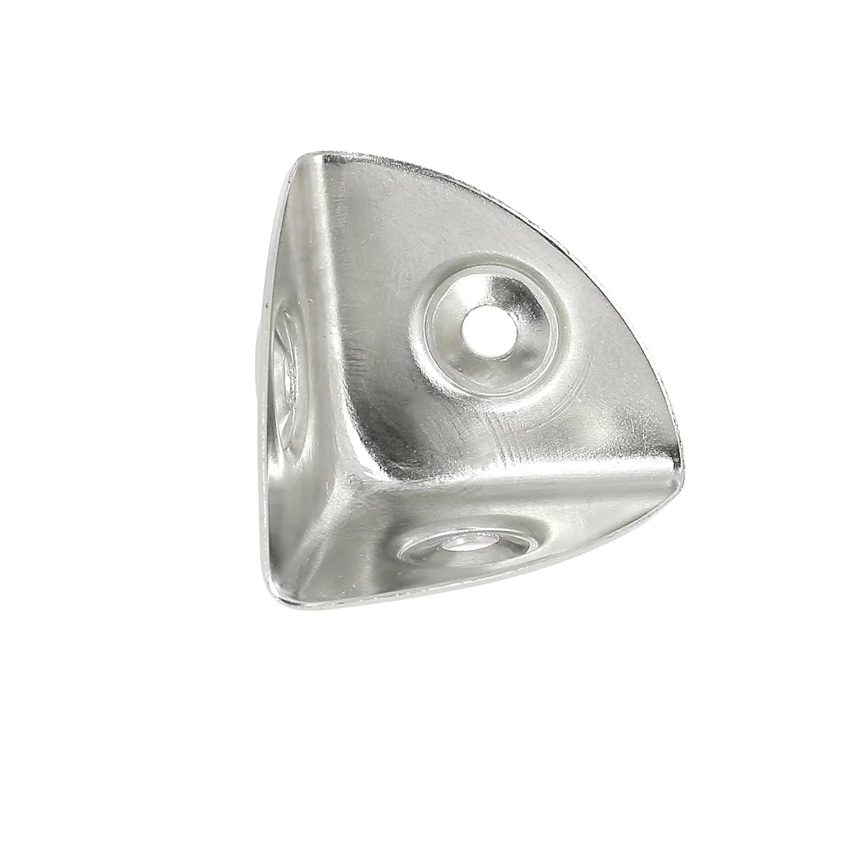 Coin métallique pour valise ou malle en cuir, largeur 23 mm