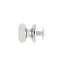Bouton de col à vis diamètre de la tête 12,5 mm, en laiton nickelé