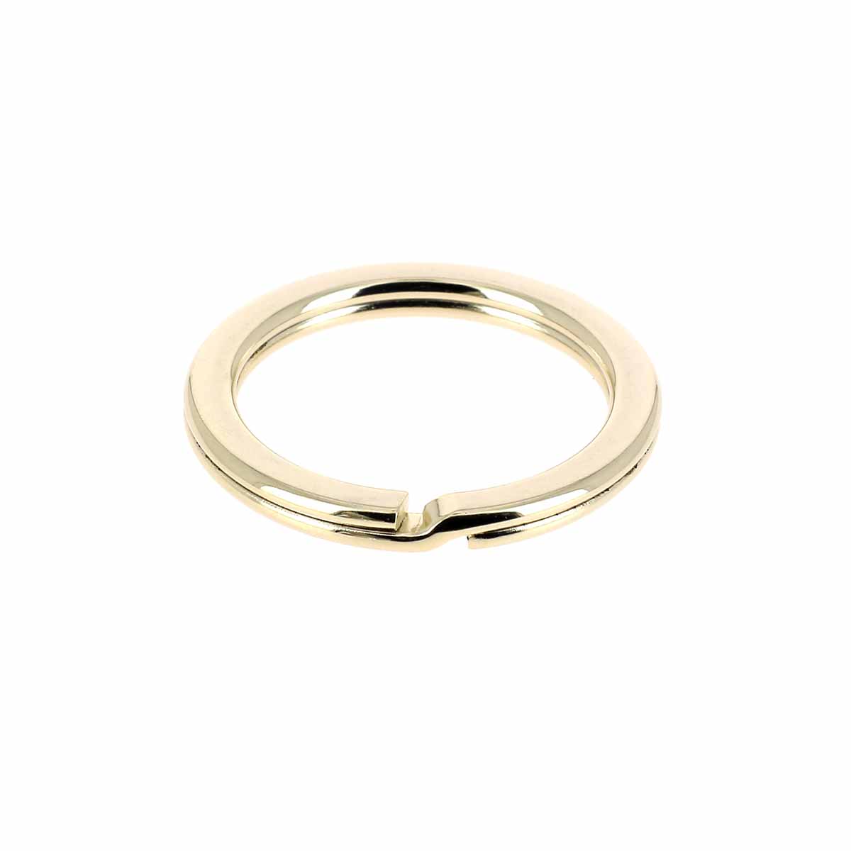 Anneau de porte clé doré