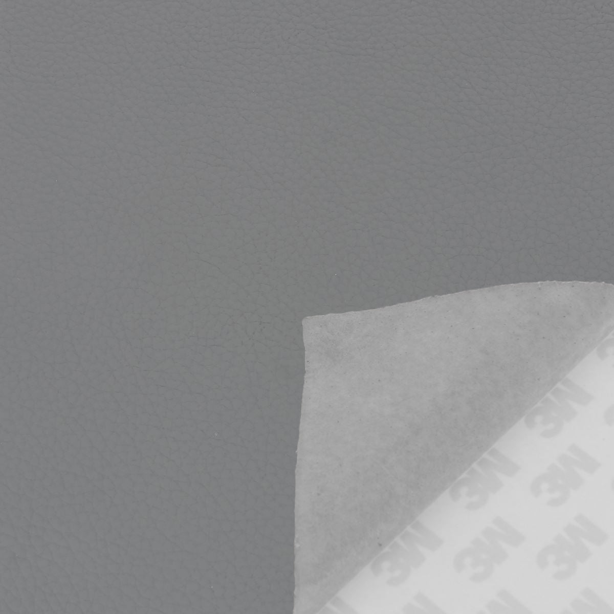 Morceau de cuir automobile AUTOCOLLANT - GRIS