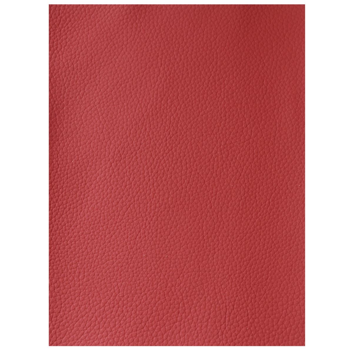 Morceau de cuir automobile - ROUGE - Deco Cuir