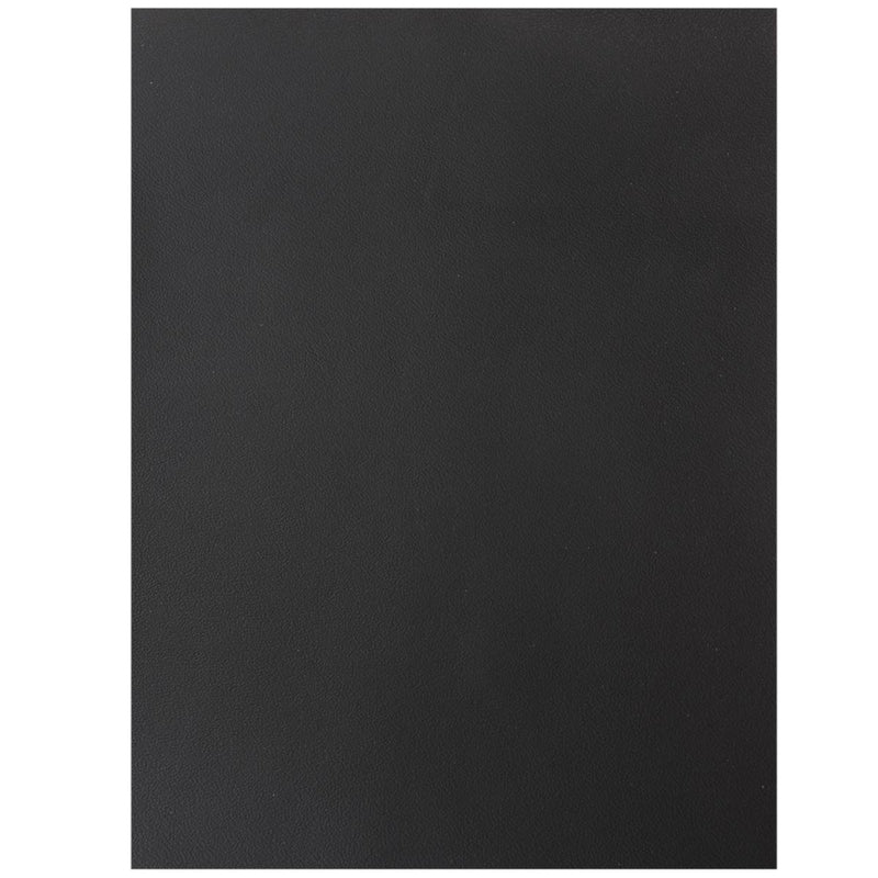 Piece of smooth automotive leather - BLACK