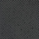 Demi peau de cuir automobile lisse perforé - NOIR AUT020