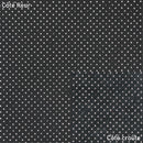 Demi peau de cuir automobile lisse perforé - NOIR AUT020