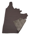 Peau de cuir automobile grain naturel - CHOCOLAT