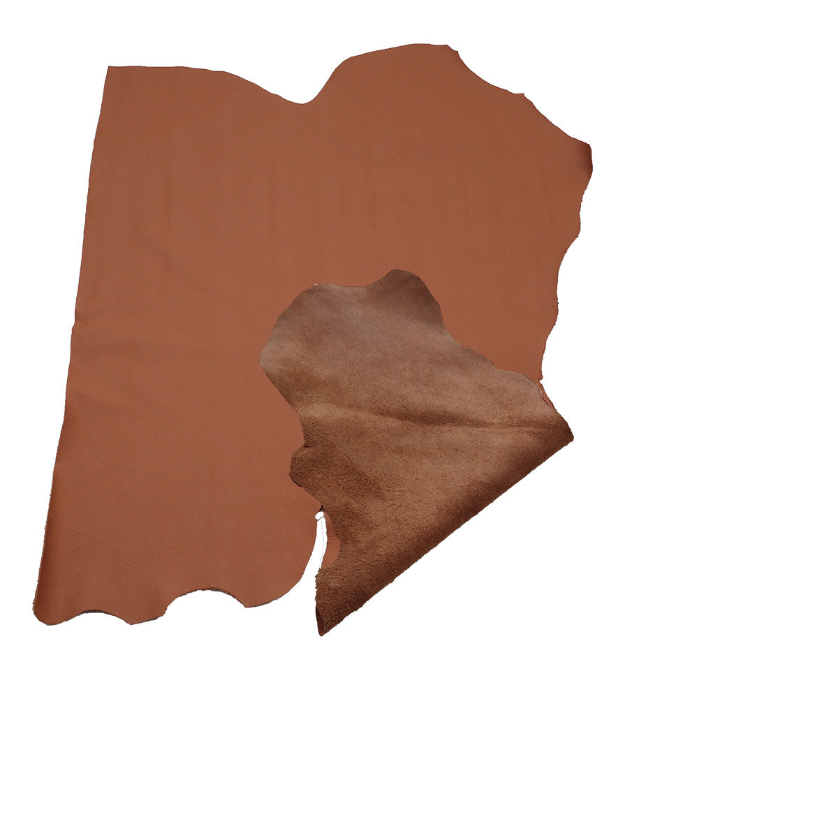 Peau de cuir automobile grain naturel - MARRON