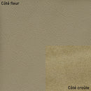 Peau de cuir automobile grain naturel - GRÈGE