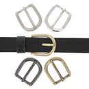 Boucle de ceinture en laiton massif AEL - 25mm - Deco Cuir