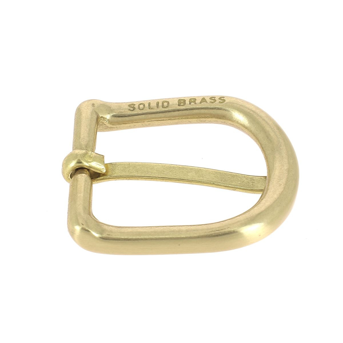 Boucle de ceinture en laiton massif AEL - 25mm - Deco Cuir