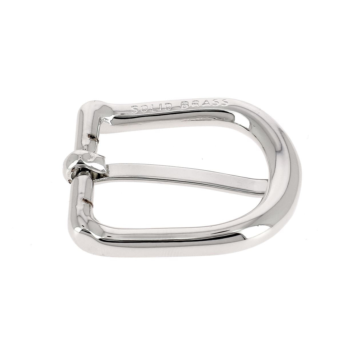 Boucle de ceinture en laiton massif AEL - 25mm - Deco Cuir