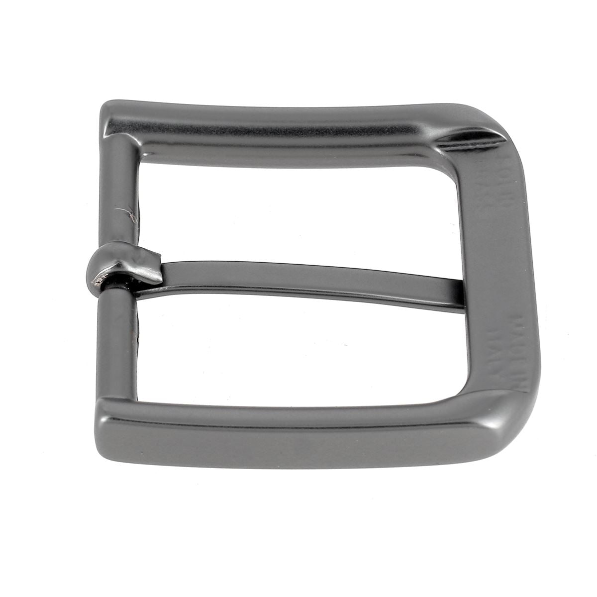 Boucle pour ceinture en cuir de 3,5 cm - MOE - Noir graphite