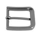 Boucle pour ceinture en cuir de 3,5 cm - MOE - Noir graphite