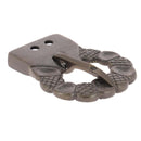 Boucle médiévale, fabrication artisanale en Inde. Pour lanière en cuir de 2 cm