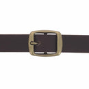 Lot de mini boucles doubles en acier AZA - LAITON VIEILLI - Deco Cuir