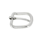 Boucle non soudée estampée en acier ALP - Nickelé