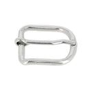 Boucle non soudée estampée en acier ALP - Nickelé - 30mm