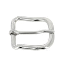 Boucle non soudée estampée en acier ALP - Nickelé - 35mm