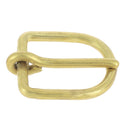 boucle avec ardillon rond épais