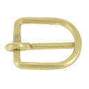 Boucle avec ardillon rond épais