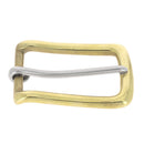 Boucle de trait en laiton massif et ardillon en inox - 40mm