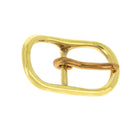 Boucle de ceinture double en laiton OVI - S. Poursin - Fabriqué en France