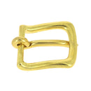 Boucle en laiton solide et résistante pour harnachement ou matériel équestre - S. Poursin - fabrication française